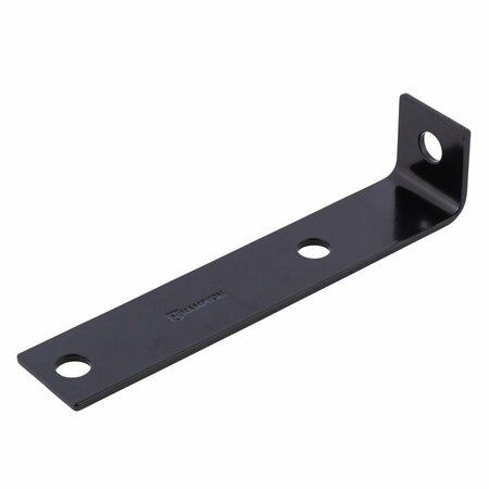 Hampton 15 in H X 75 in W X 18 in D Black Steel InsideOutside Corner Brace 02-3405-313